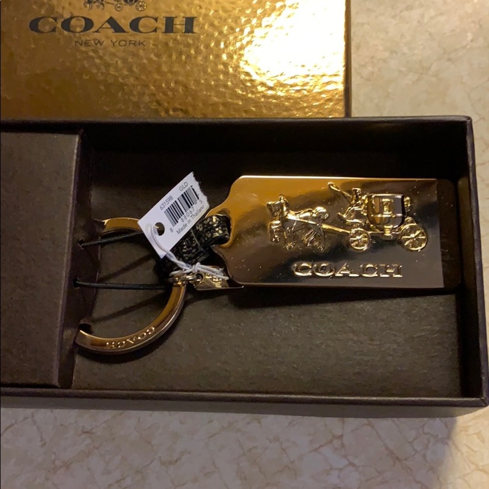 Coach key chain